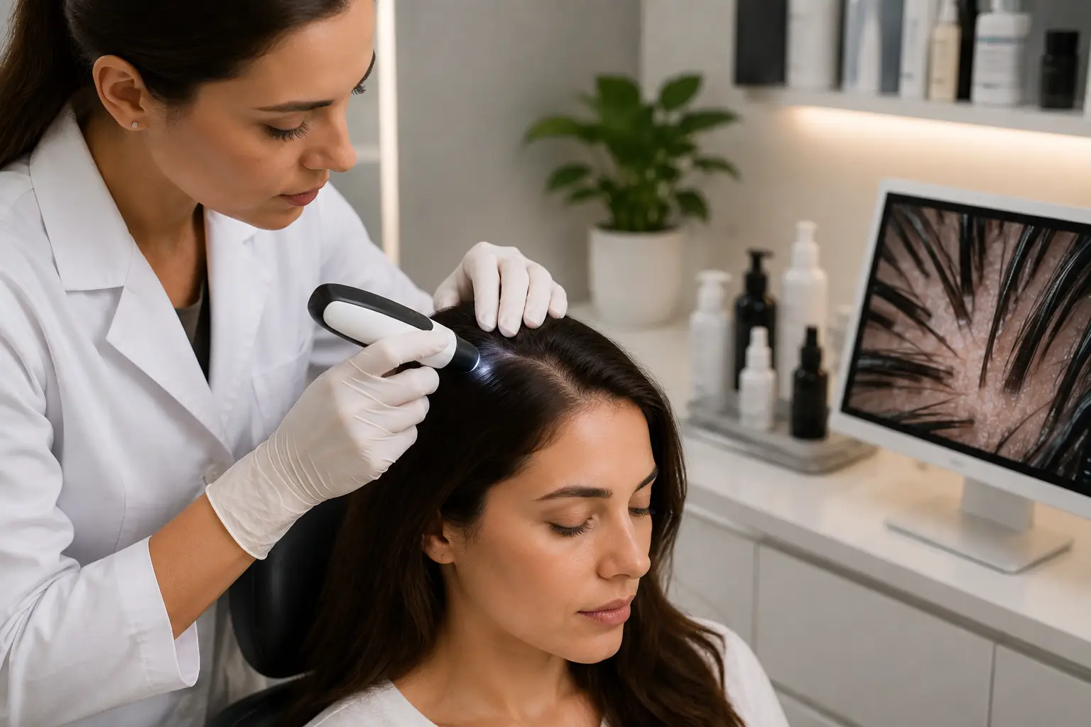 Trichology hair and scalp treatments at DTC Skin Clinic